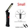Multifunctional Rotatable Work Light, USB Rechargeable Flashlights w/ Magnet Hook,Ideal for Auto Repair Inspection and Emergency