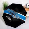 basketball Orlando Logo Umbrella 8-Frame for Travel, Camping, Casual Lightweight Portable Umbrella, Essential for Every Family Holidays Gift
