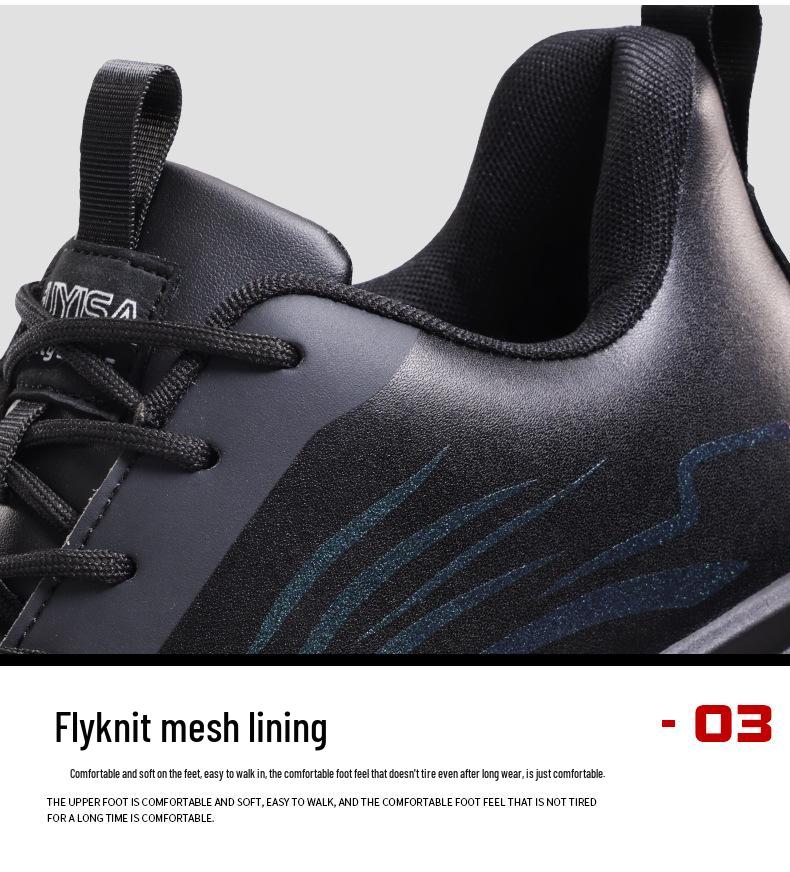 Men's Spring Steel Toe Safety Shoes – Anti-Smash, Anti-Puncture, Euro Standard, Fashionable Workwear.