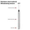 Mini Milk Frother Handheld Electric Foam Maker Battery Operated Stainless Steel Coffee Drink Mixer Blender with Stand Egg Beater