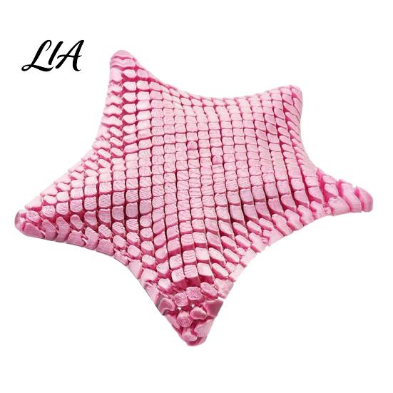 Table Decorations 3D Printed Articulated Sea Animal Figurine, Flexible Joint Movable Ocean Artistic Desktop Decor Creature Fidget Toy, Stress