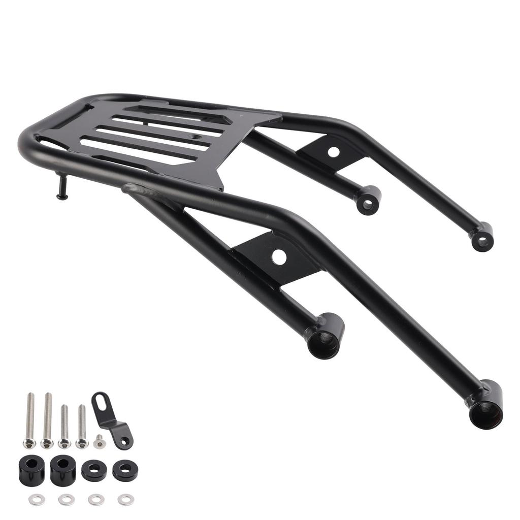 Black Rear Luggage Rack Carrier For Kawasaki Eliminator 500 2024 2025