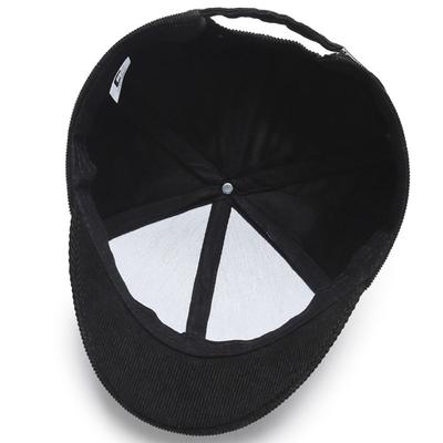 Fashion Short Brim Baseball Cap Solid Color Adjustable Peaked Cap Fastener Tape Outdoor Shade Outdoor Visor Cap Men