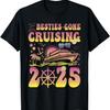 Besties Gone Cruising 2025 Girls Trip Cruise Ship Vacation T-Shirt