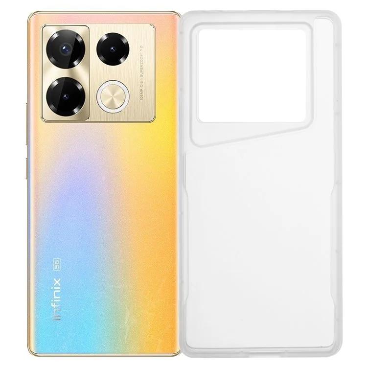 

Чехол серии XL для Infinix Note 40 Pro 5G с матовой рамкой и прозрачным чехлом из ТПУ