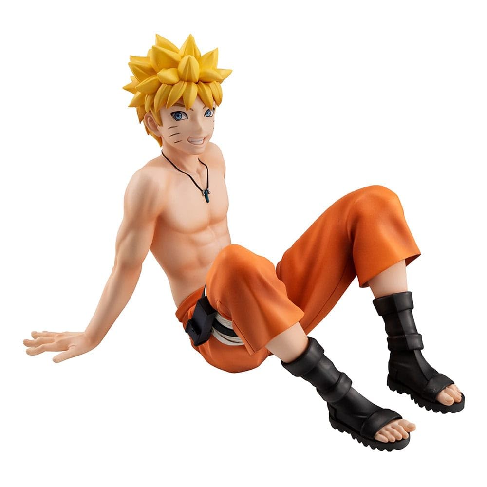 MegaHouse G.E.M. Series Naruto Shippuden Palm-sized Naruto PVC Figure 90mm Painted Complete