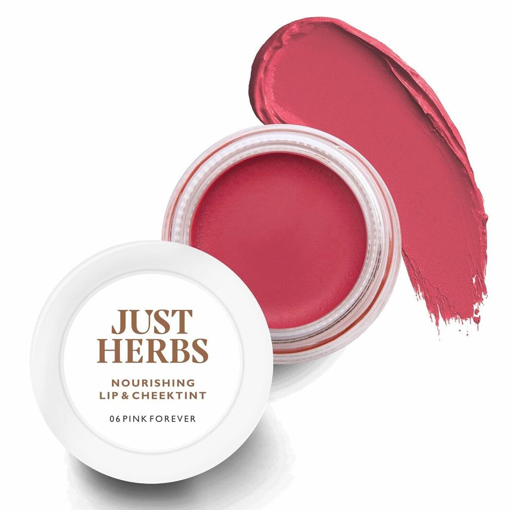@ Just Herbs Ayurvedic Natural Lip & Cheek Tint Blush For Women 4g A782 UKR298_60%OFF