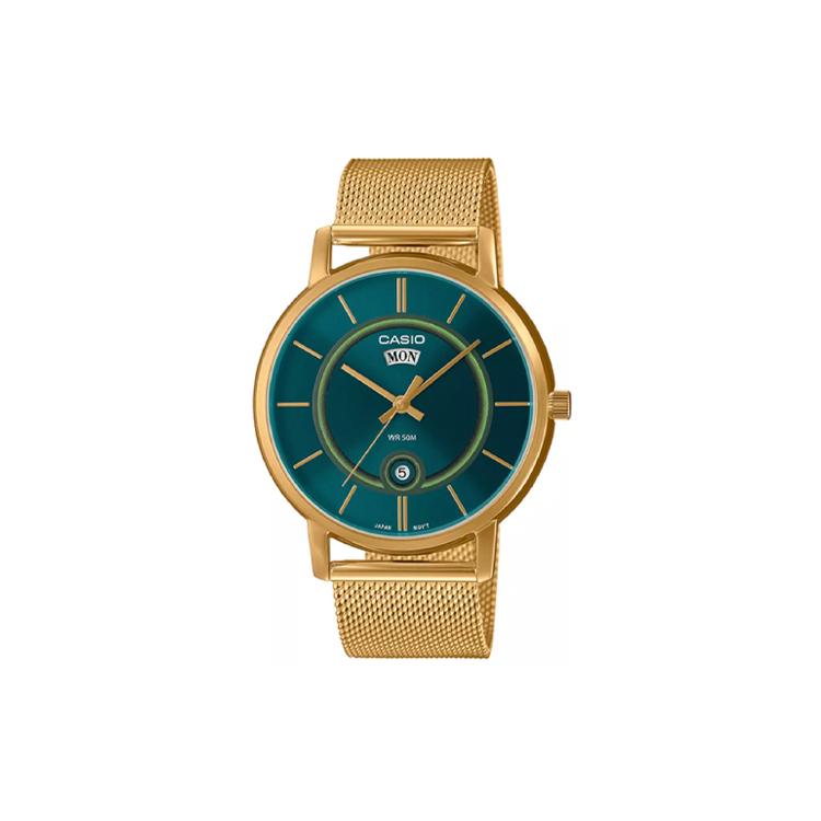 CASIO Men Standard Series Green Watch MTP-B120MG-3A MTP-B120MG-3A Green Dial