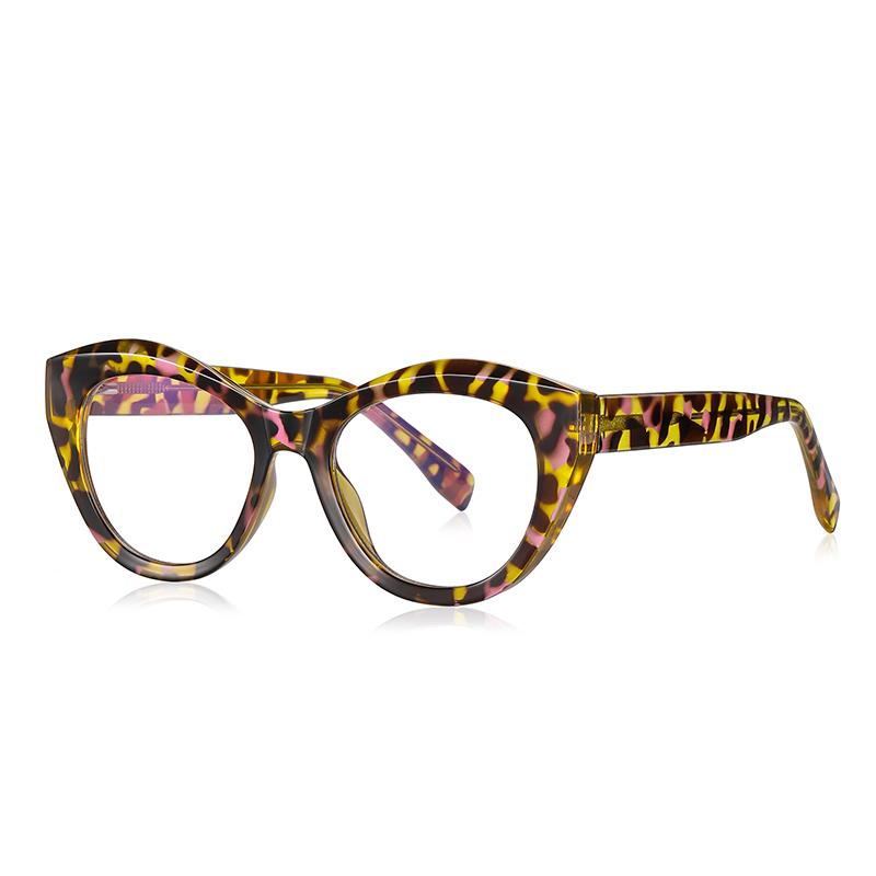 Leopard Frame Cat Eye Shortsighted/Hyperopia Prescription Eyeglasses Women Anti Blue Rays/Photochromic Optical Spectacles Female