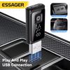 Essager Bluetooth 5.4 Car Adapter Wireless FM Transmitter with Auto On Off Hands-Free Call Hi-Fi Music Audio Receiver for Cars