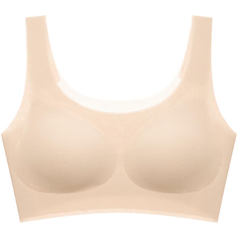 ODAIFEN Women s Seamless Wireless Sleep Bralette One Size