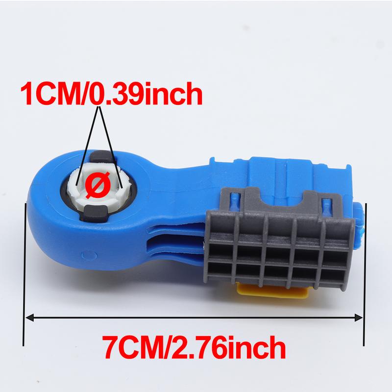 Dźwignia zmiany biegów koniec kabla powiązania Adapter złącza klamra do Peugeot 407 206 207 307 308 408 części zamienne