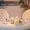 Clear Glass Cylinder Vase Glass Vases for Centerpieces, Modern Floating Candle Vases for Flowers, Hurricane Vase, Candle Holder