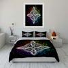Celtic Knot Decor Set Soft Skin-Friendly Bedding Set Includes 1 Duvet Cover And 2 Pillowcase, Gift