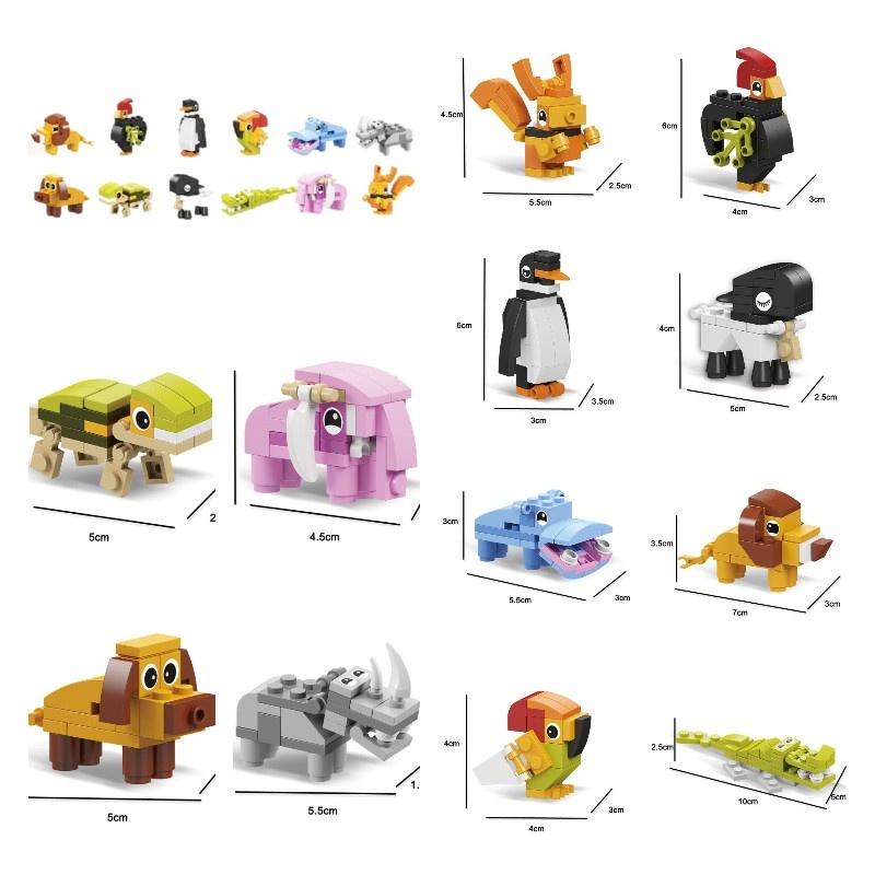 Dinosaurier Kompatibel Lego Bausteine Großhandel Grenzüberschreitendes Geschenk Für Jungen Abs Kunststoff Diy Logo Aufkleber