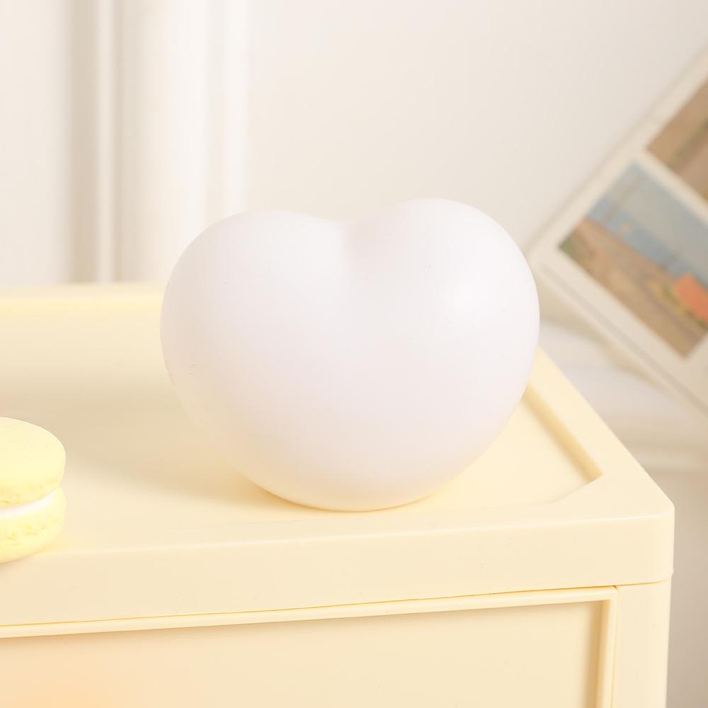 Heart-Shaped Night Light: Valentine's & Qixi Festive Decoration