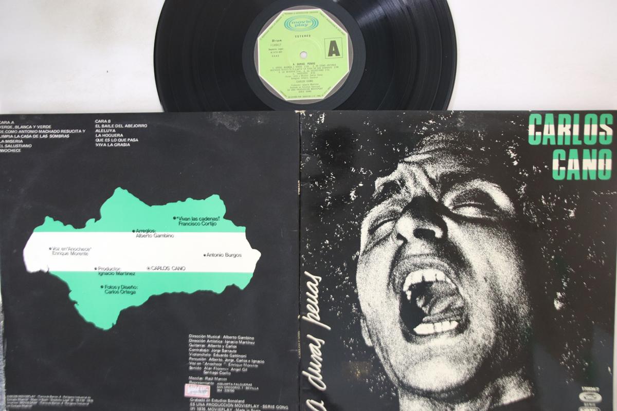 

LP Record CARLOS CANO - A Duras Penas 1708347 MOVIEPLAY Spain Latin Used