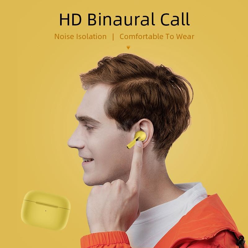 2026 אוזניות בלוטות' TWS אלחוטיות אוזניות AirPods שליטת מגע אוזניות מוזיקה חיישן בתוך האוזן אוזניות ספורט סטריאו סראונד