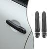 Carbon Fiber ABS Outer Door Handle Cover Trim For Nissan Juke 2011-
