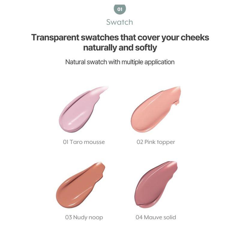nuse - Mousse Care Cheek DIY Cushion Gift Set - 2 Colors