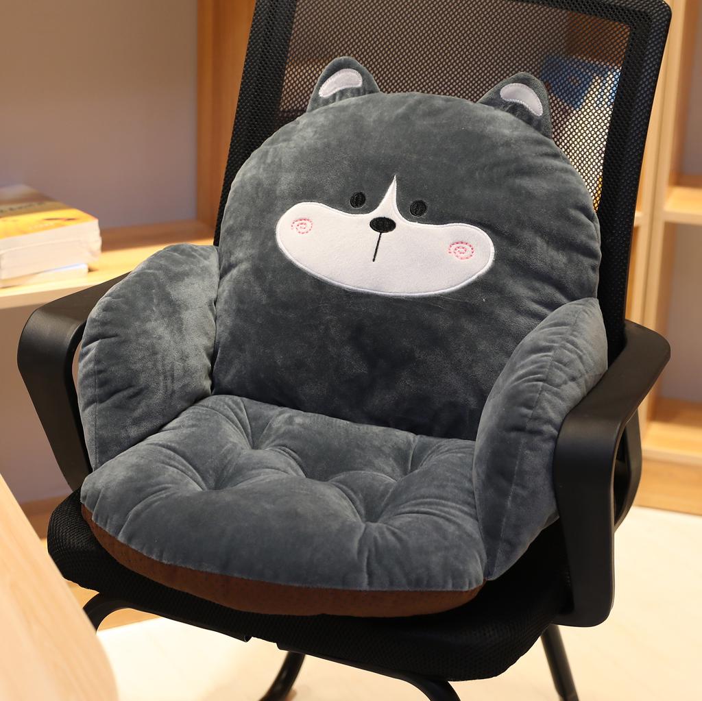 Thickened Thermal Chair Cushion Card Office Long Sitting Lumbar Cushion Student Thick Comfortable Cushion Floor Butt Cushion