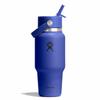 Hydro Flask Wide Flex Straw Thermal Bottle 710 Blue Wt24Cfs382
