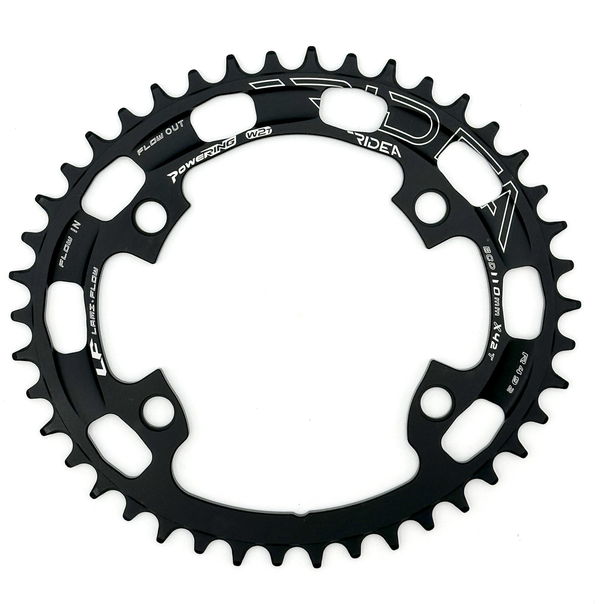 

RIDEA ROAD 4A BCD110 42T W2 Lami-Flow Ring-S (±2T) чёрный
