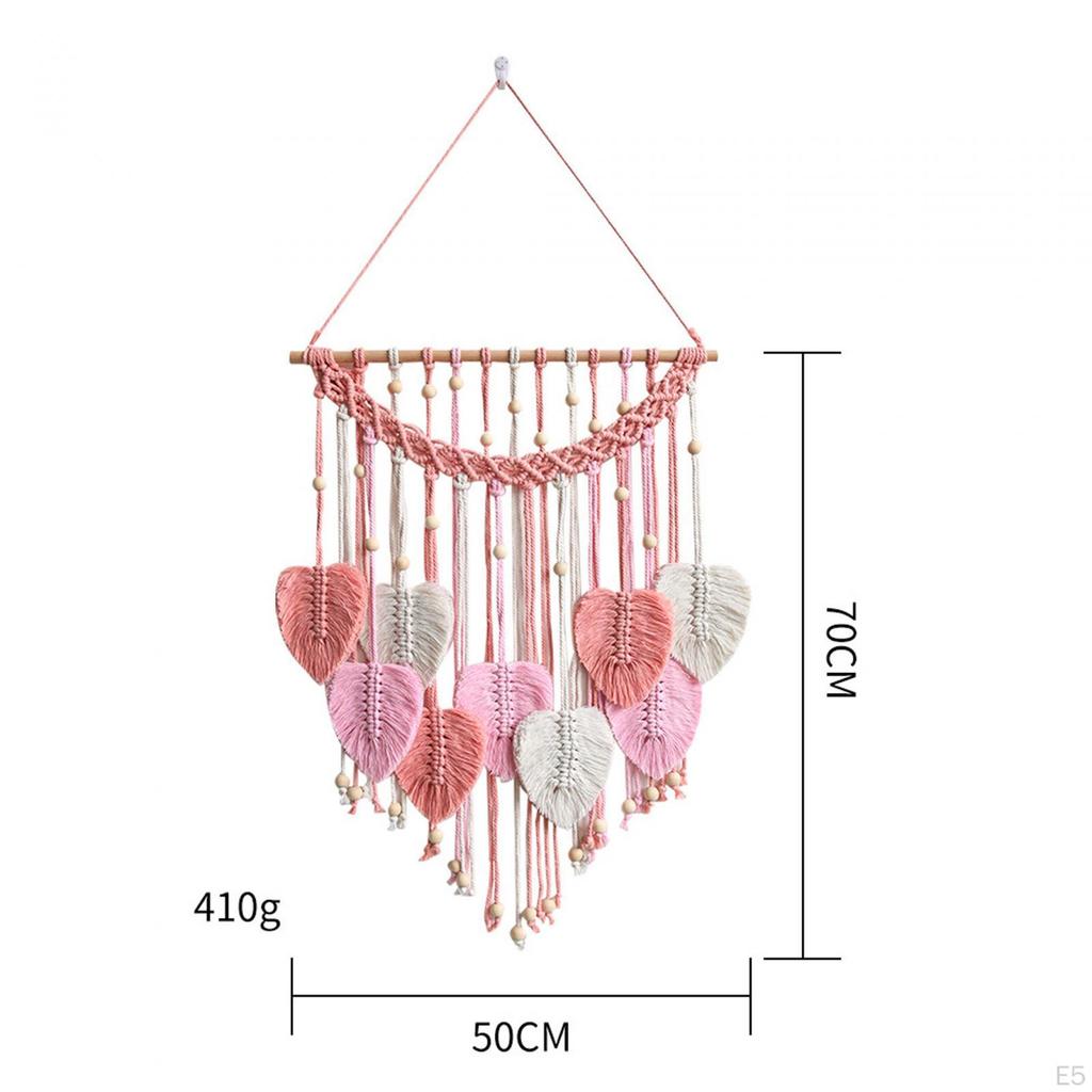 Boho Leaf Wall Tapestry - Artisanal Home Decor Piece