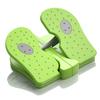 Foot Stepper Machine Reinforced Nylon Mini Stepper Trainer Quiet Folding Under Desk Leg Workout Trainer Apple Green