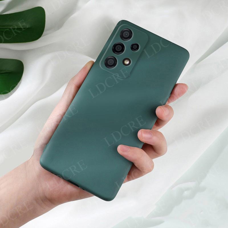For Samsung Galaxy A53 Case A23 A33 A73 A03 Core A22 A53 Case Silicone Soft Plain Shell Rubber Protective For Samsung A53 Cover