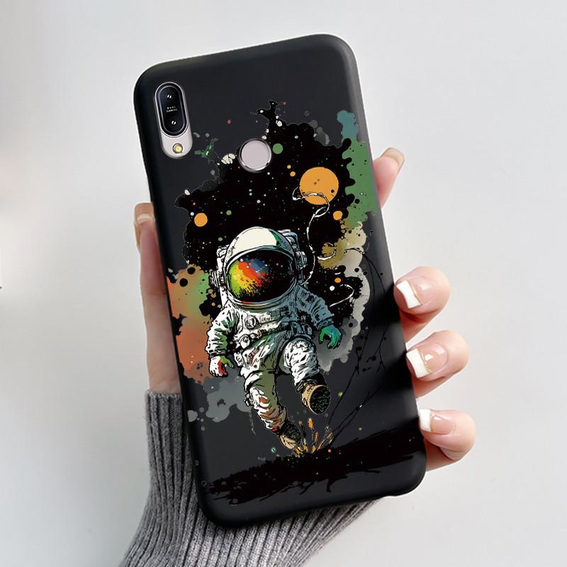 Casing For Asus Zenfone Max M2 ZB633KL X01AD X01BD Phone Case Aesthetic Fashion Cute Cat Black Silicone Shockproof Cover Bumper