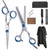 Professional Cat and Dog Barber Scissors 6-inch Round Head Safety Scissors.