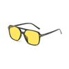 Fashionable Retro Square Rivet Sunglasses for Men and Women  Sunglasses Punk Street Po Decorative Glasses