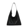 High-End Simple Retro Woven One-Shoulder Tote Bag - Stylish and Trendy Mother-Child Design