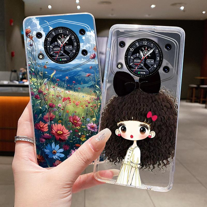 New Fashionable Simple Popular Case For Cubot A30 Silicone Shockproof Cover For Cubot A30 Butterfly Transparent Soft Casing
