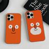 Art J-Jean J-Jullien Cute Phone Case For IPhone 17 16 15 14 13 12 11 Pro Max Plus Corrugated Bumper Back Cover Shell