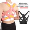 New Crossed Surround Adjustable Belt Sitting Back Adjustment Belt Double Fixed Waist Support Protector