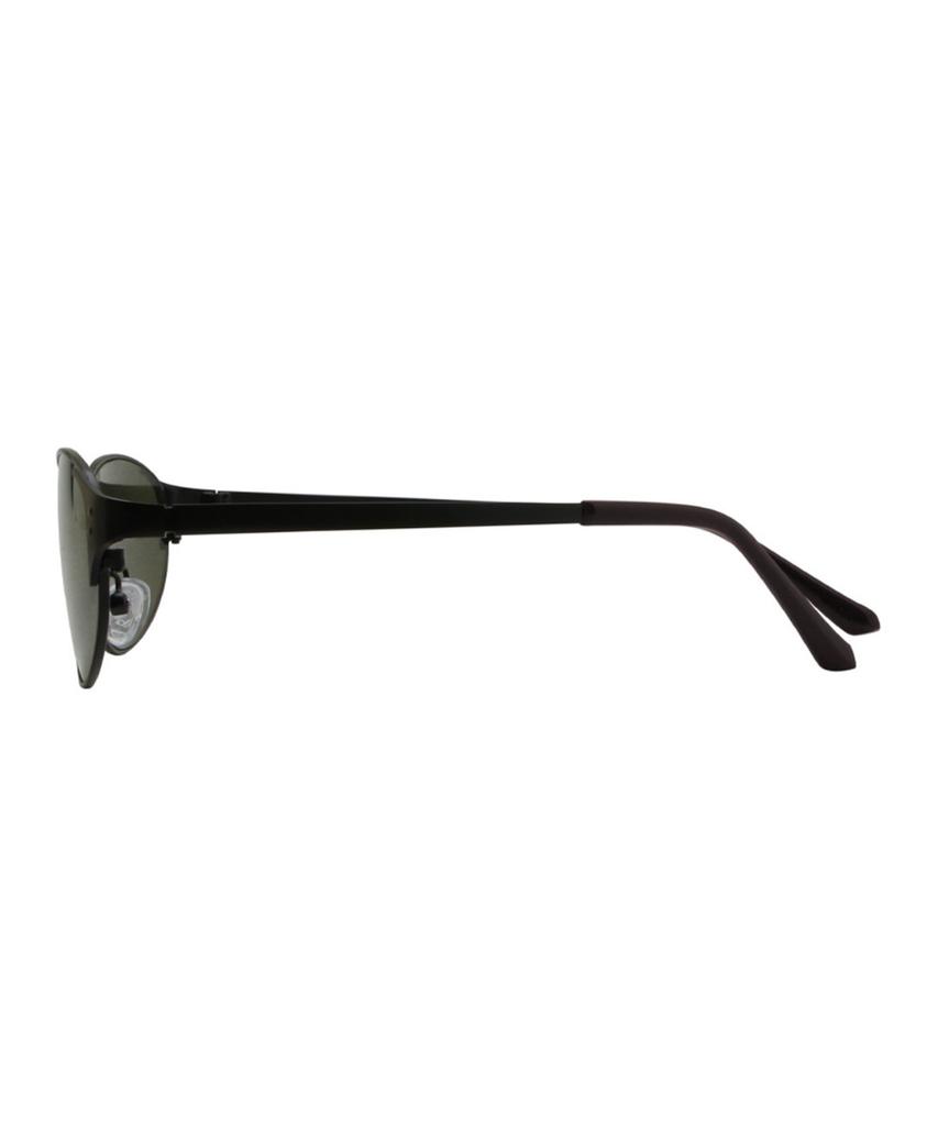 MAISON MASTER Chens Sunglasses Matte Black-Green