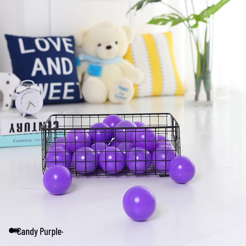 Ocean Ball Eco-friendly PE Material, Thickened, 5.5CM/7CM/8CM, Various Packaging, Rich Colors, Free Shipping