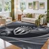 Monaco FC Design Crystal Velvet Rug Soft Decorative Mat for Bedroom Entrance