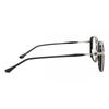 Full Rim Square Black Silver Smartbuy Collection Felt Mtr 90g Fashion Unisex Eyeglasses