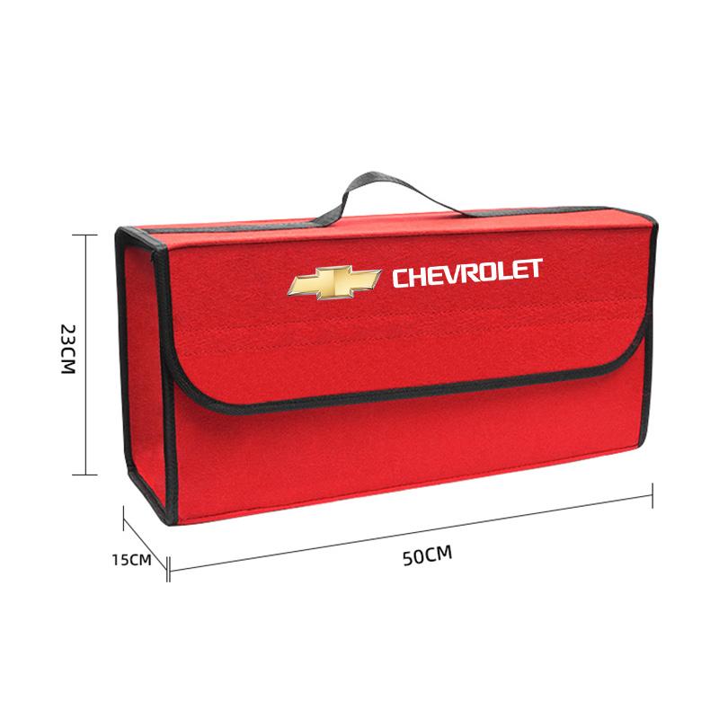 Car Trunk Organizer Bag Folding Tidying Box Storage Bins For Chevrolet Spark Captiva Cruze Malibu Equinox Trax Camaro Blazer