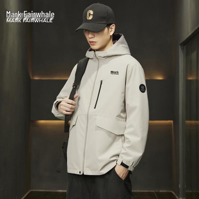 Mark Fairwhale Herren 3-in-1 Kapuzen-Windjacke