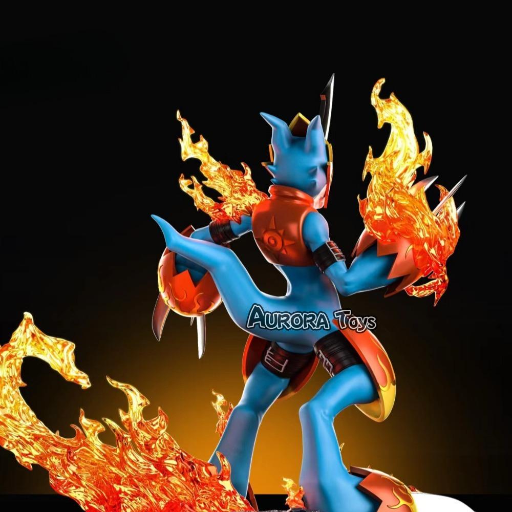 18cm Anime Figure Digimon Adventure Fladramon Figure Model War Greymon Model PVC Action Figure Boys Toys