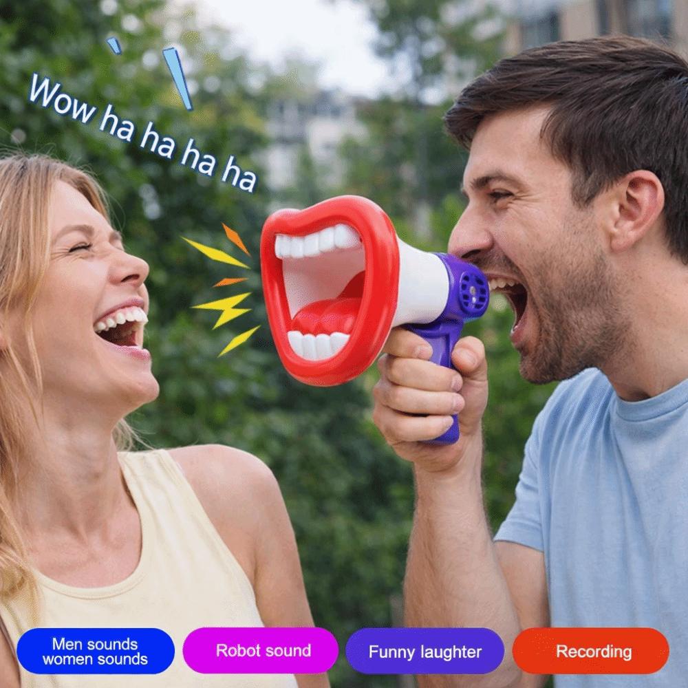 Lightweight Loud Speaker Portable Voice Changing Loudspeaker Funny Megaphone Voice Effects