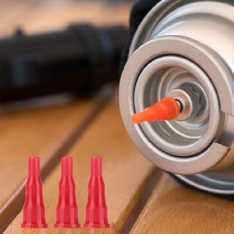 20Pcs Universals Gas Refill Head Butanes Cassette Gas Tanks Adapter Replacement Plastic Butanes Gas Filling Connector