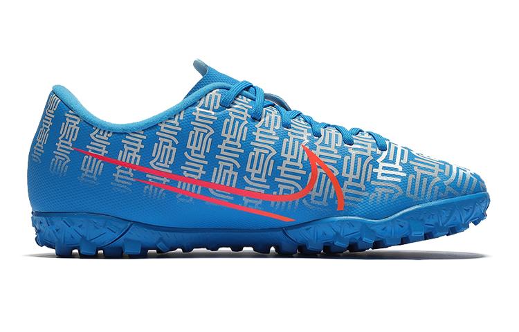 Nike Mercurial Vapor 13 Assassin's Creed 13 Academy CR7 TF Low top Kids' Soccer Shoes Blue Red Kids' CQ4906-468