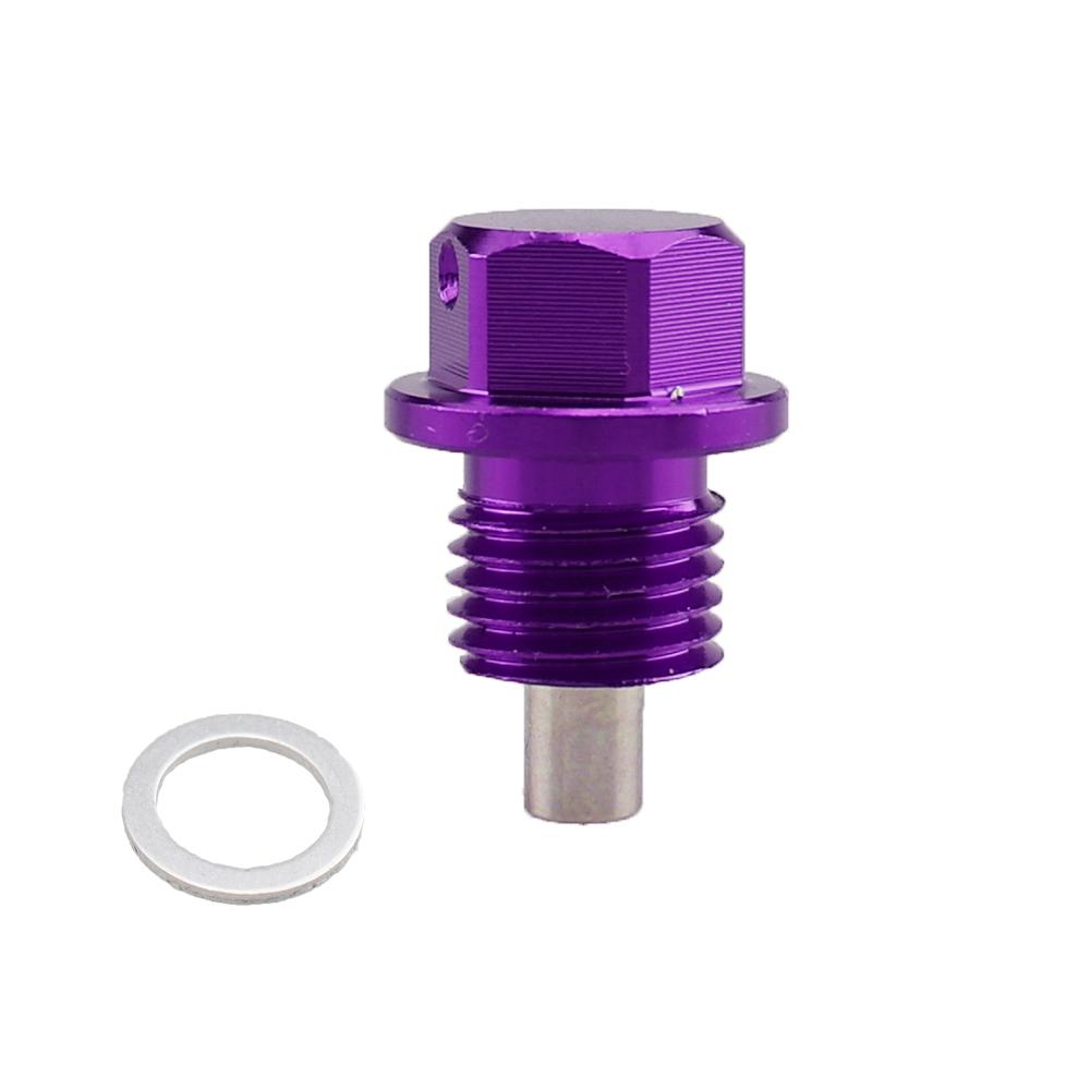 JDM Oil Drain Plug Bolt Magnetic Engine Oil Pan Drain Nut Magnets For Passat Nissan Toyota peugeot M12x1.25/M12x1.5/M14x1.5x1.25