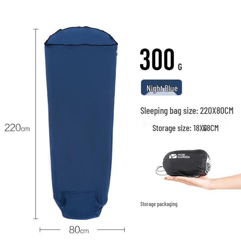MOBIGARDEN Adult Thickened Fleece Sleeping Bag Liner