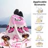 Pink Girl Customize Your Name Blanket Gift Customizable Blanket Soft Warm Cozy Suitable for Living Room Home Decor Livingroom Office Chair